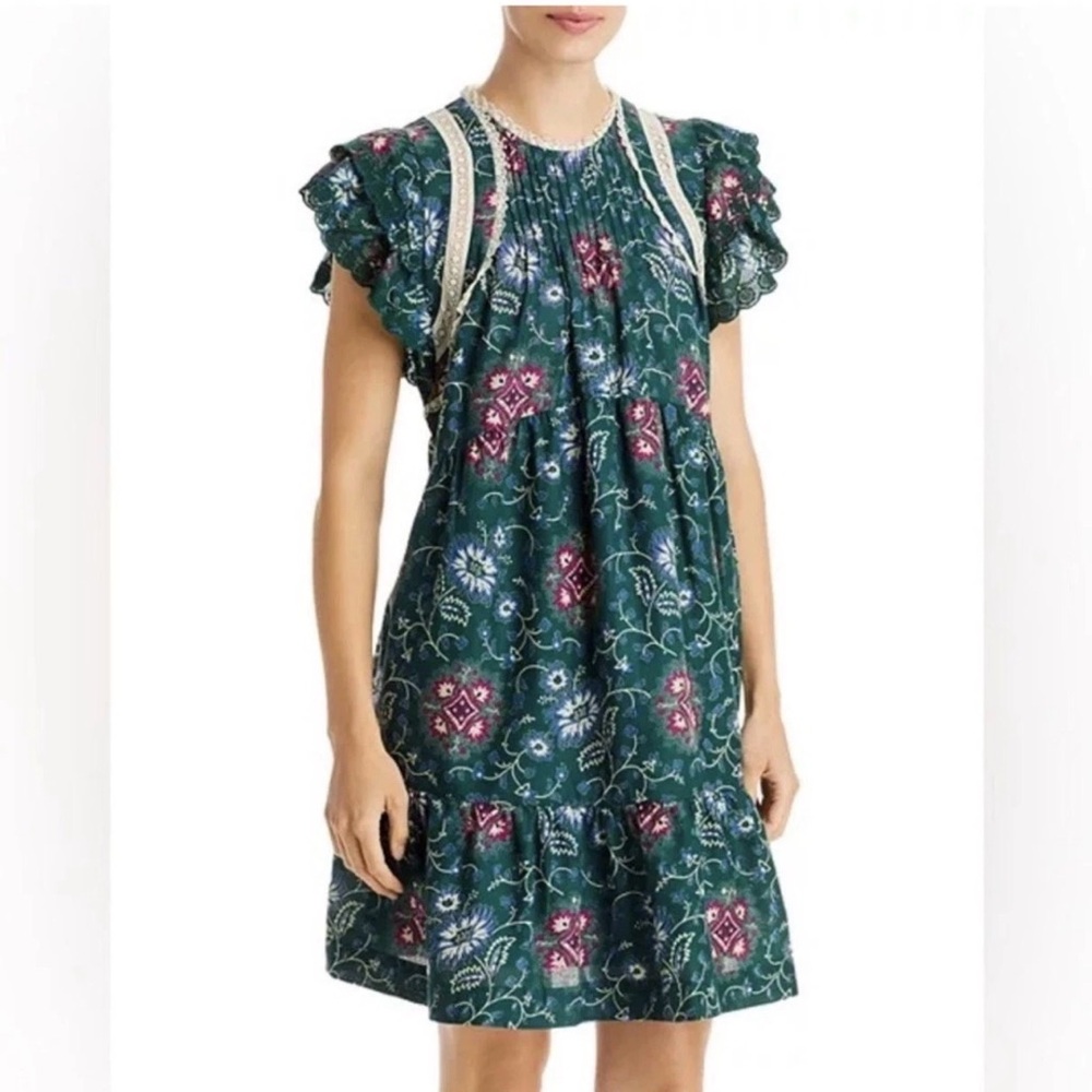 Sea New York Robina Floral Print Tunic Dress size small NWT